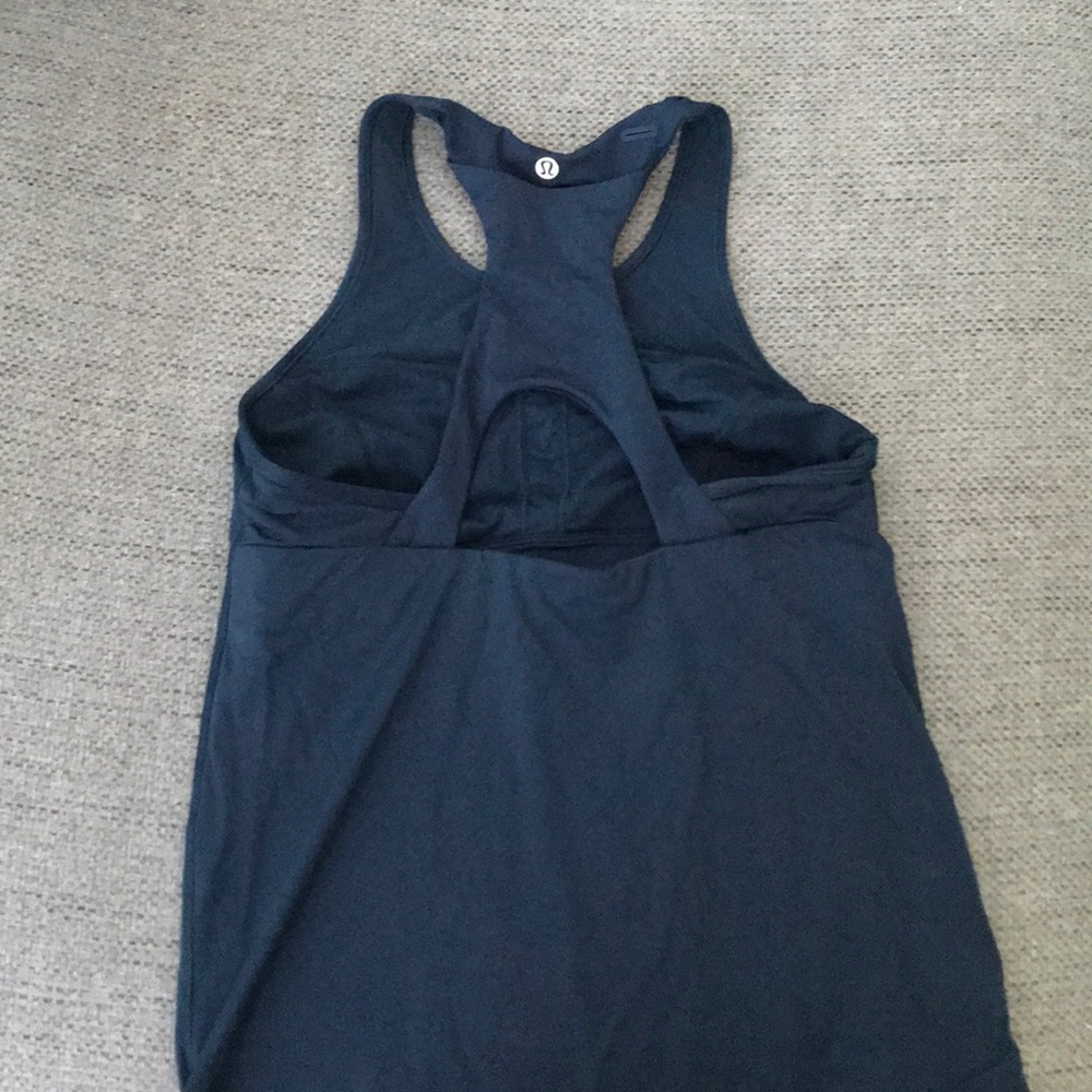 lululemon athletica Navy Tank Top